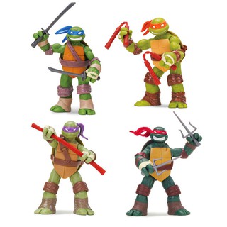 Mô Hình - Bộ 04 Mô Hình Nhân Vật Ninja Rùa