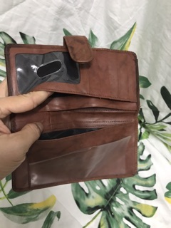 Ví si hiệu chất da bò