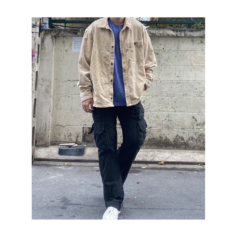 Áo khoác Nhung Tằm Urban outfitter ( Corduroy Shirt Jacket )