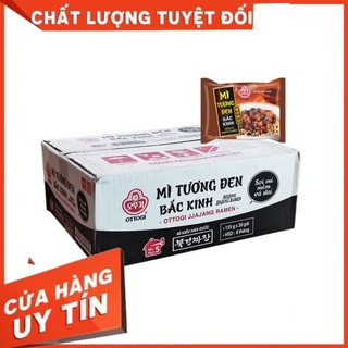 (SIÊU RẺ) (DEAL XỊN- GIÁ RẺ) New -  Thùng 20 gói Mì tương đen Bắc Kinh Ottogi 135gx20 - Siêu hot.