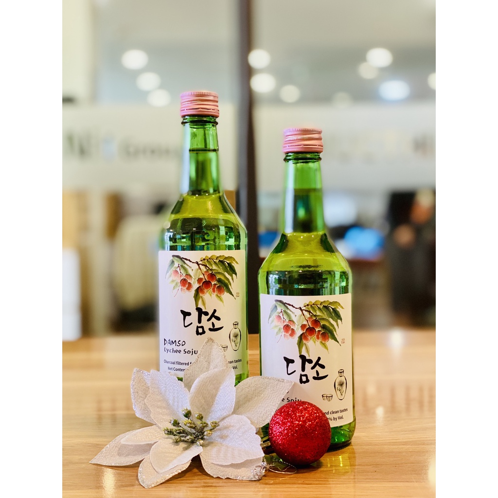 Soju Damso Hàn Quốc Vị Đào 360ml