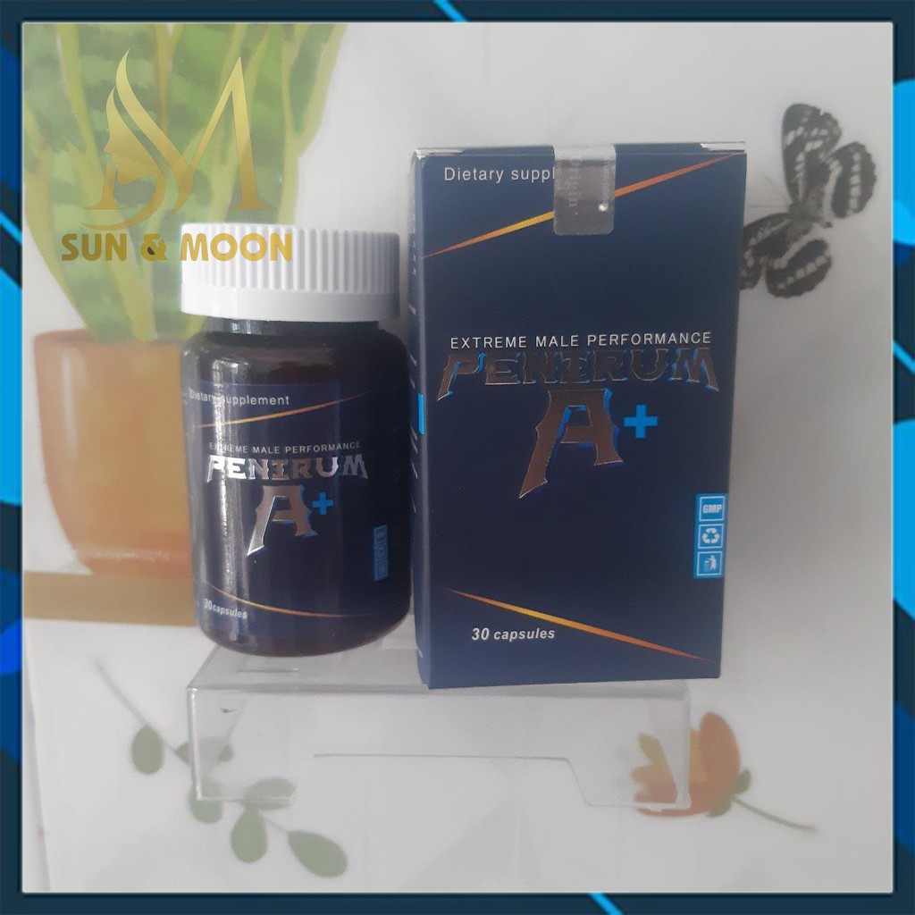 VIÊN UỐNG SINH LÝ PENIRUM A PLUS - Tăng Phong Độ Nâng Bản Lĩnh - Chính Hãng Hộp 30 Viên Phiên Bản Cải Tiến [CÓ CHE TÊN]