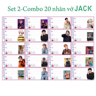 nhãn vở jack j97 /20-80 nhãn vở phương Tuấn jack