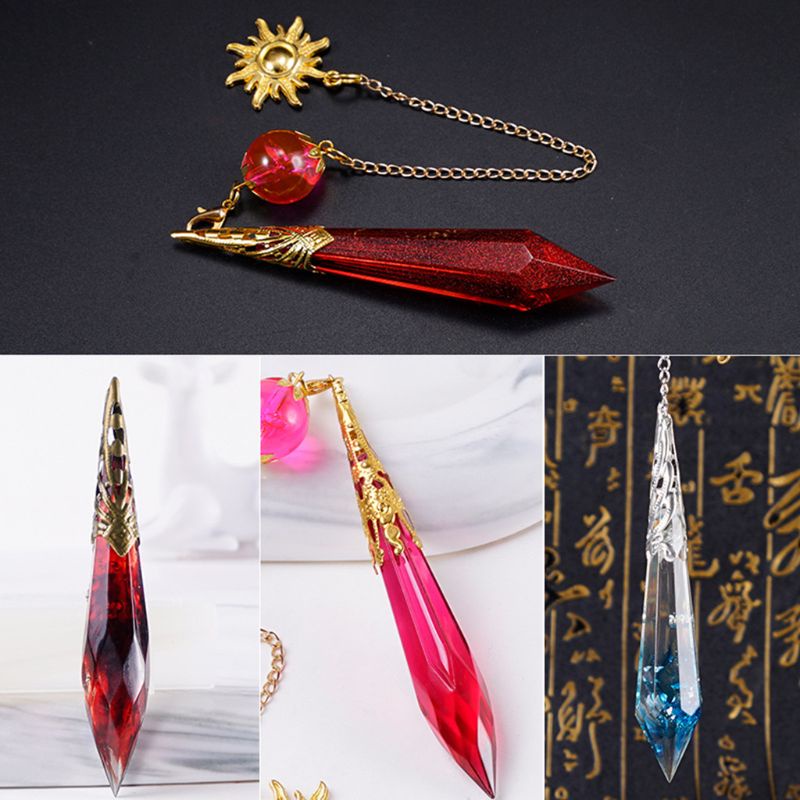 1 Bộ Khuôn Silicone Đổ Epoxy Resin Làm Trang Sức Vòng Cổ DIY