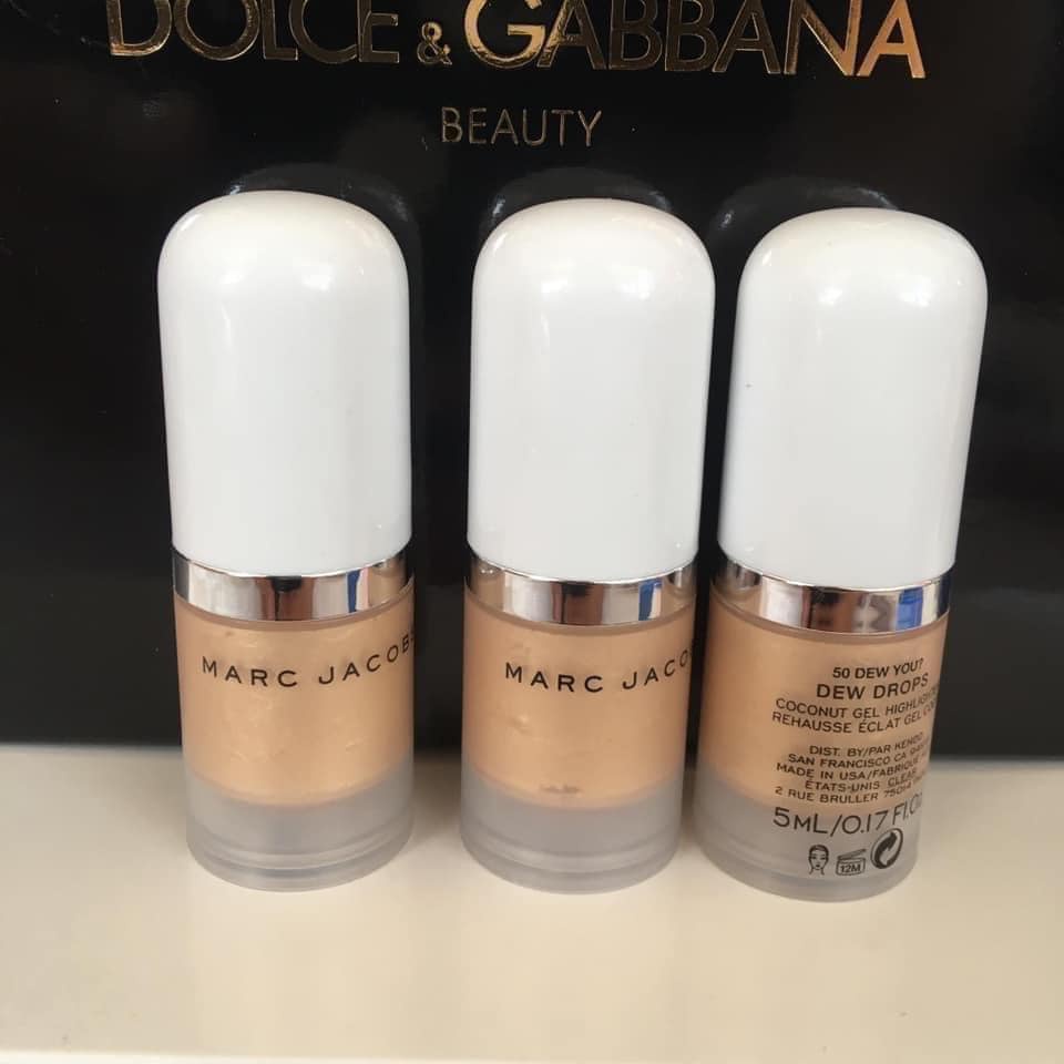 SIZE MINI 5ML - KEM BẮT SÁNG DẠNG LỎNG MARC JACOBS BEAUTY DEW FROPS COCONUT GEL HIGHLIGHTER 5ML CHÍNH HÃNG - 9650