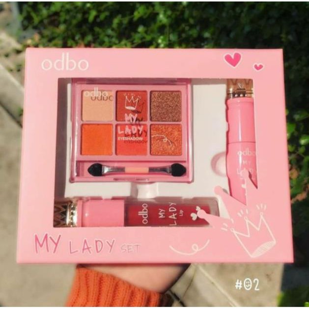 Odbo - Set 3 món cực xinh My Lady Fullsize - Chính Hãng