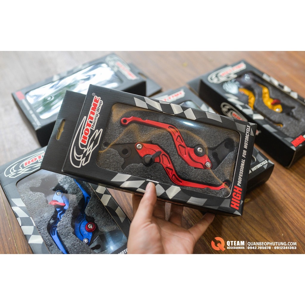 TAY PHANH + TAY CÔN HÀNG CHÍNH HÃNG HOTTIME Thái lan. Lắp đặt HONDA CBR150R 2021 - MSX 125 - CB150R - CB300R - CB500