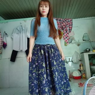 Áo von hoa