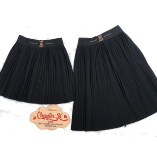 CHÂN VÁY XẾP LY MỚI NHẤT CẠP CHỮ THAY THẮT LƯNG ( Ngắn - Lửng )