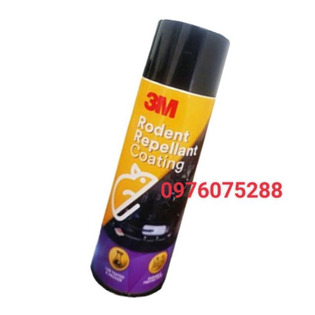 Chai xịt chống chuột vô xe ôtô 3M Rodent Repellant Coating 250g