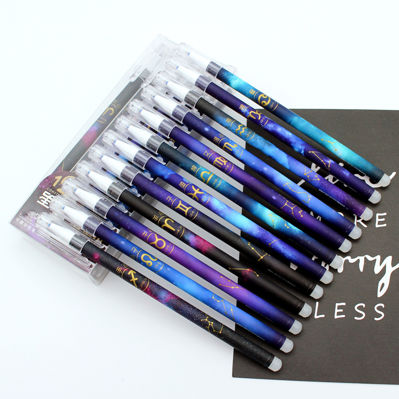 Set 12 bút mực gel ngòi 0.5 có thể xóa được