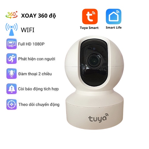 Camera WiFi thông minh xoay 360 Tuya - U2M