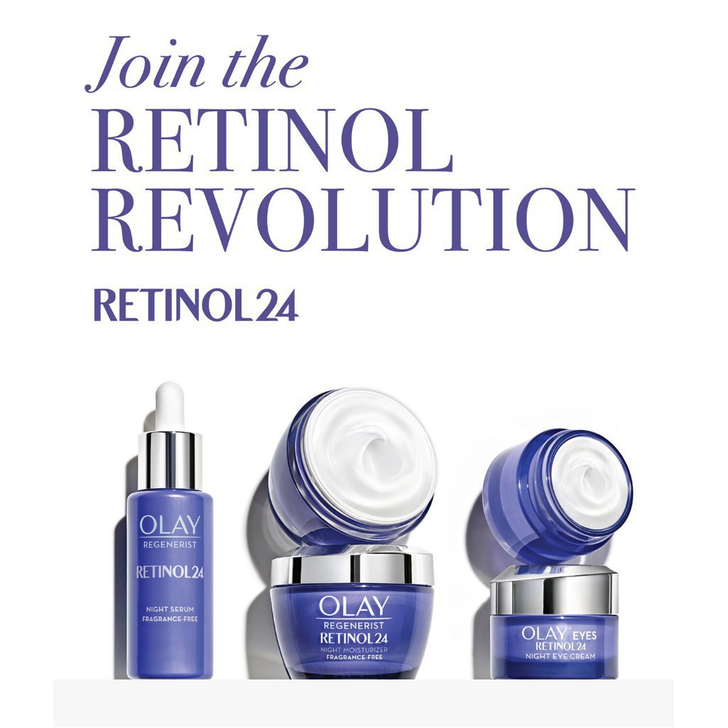 [Hàng Đức] Kem Đêm dưỡng da Olay Regenerist Retinol 24 cấp ẩm chống lão hóa