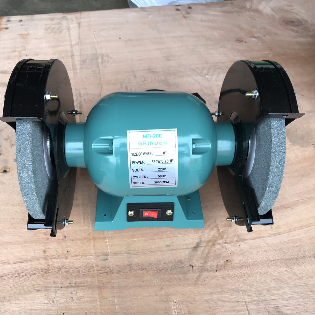 Máy mài đá 550W - Máy mài 2 đầu đá - Hàng nhập khẩu chính hãng - Giá rẻ toàn quốc
