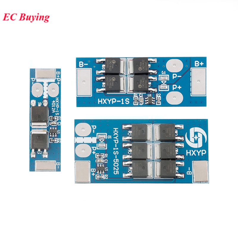 Bảng Mạch Bảo Vệ Mạch Điện Áp 1S 3.7V 4.2V 18650 12A 20A 25A PCB