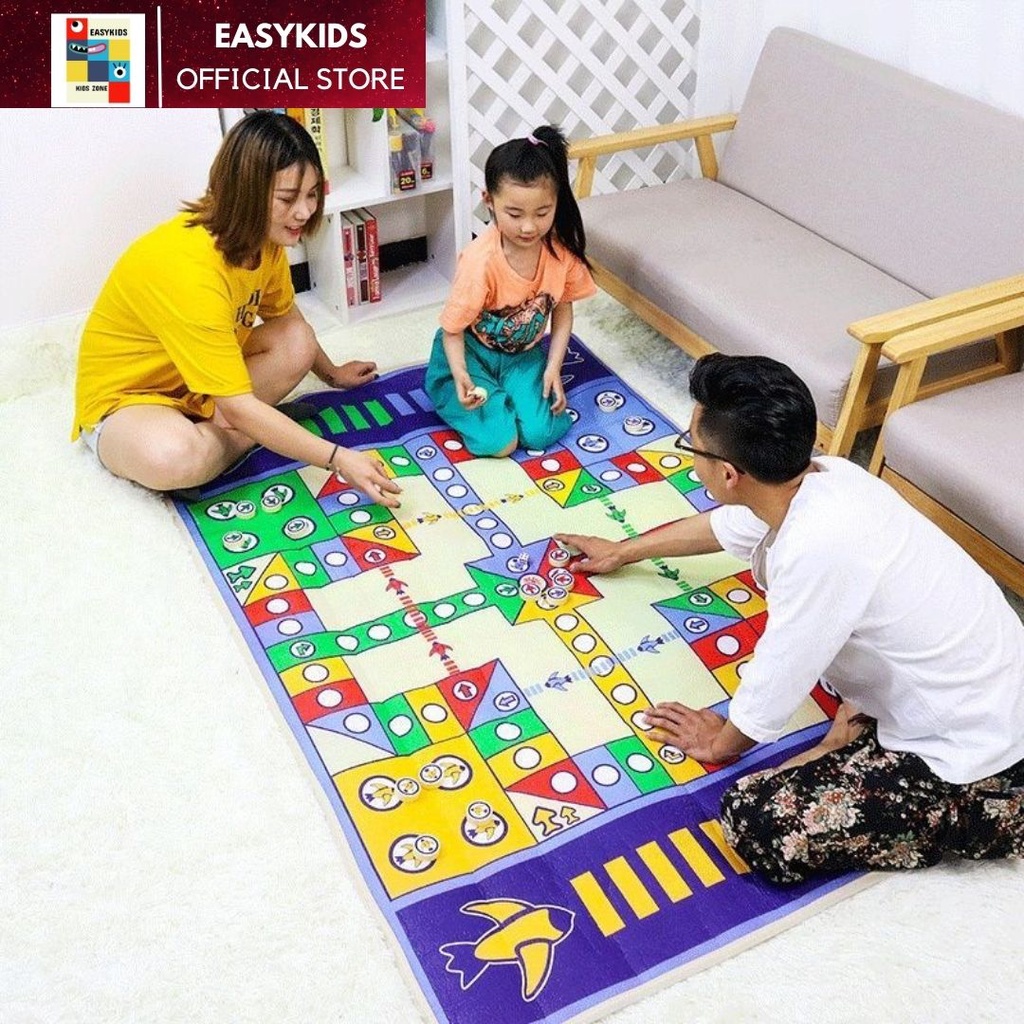 Cờ cá ngựa Đồ chơi thảm cờ cực lớn Giúp trẻ thông minh hơn tăng tương tác cha mẹ con cái