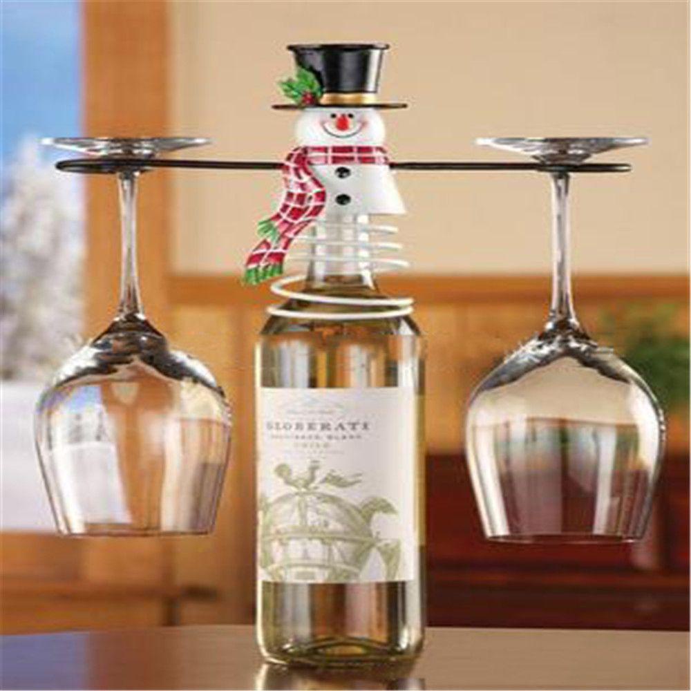 WATTLE Giá Đỡ Chai Rượu Thủy Tinh Thiết Kế Sáng Tạo Phong Cách Giáng Sinh