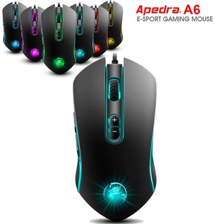 Chuột Game Có Dây E-Sport Apedra A6