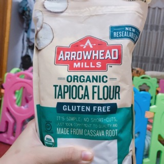 Bột năng hữu cơ arrowhead mill date 2019