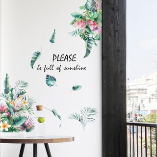 Dán Tường Decal Hình Hoa Cho Bé Trai Và Gái