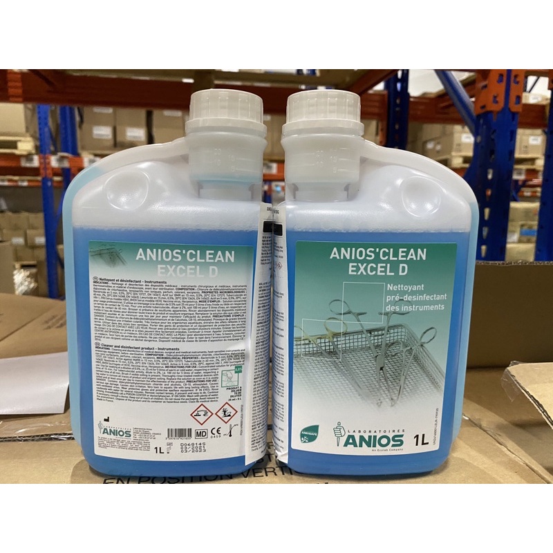 Dung dịch làm sạch và khử nhiễm dụng cụ ANIOS’CLEAN EXCEL D