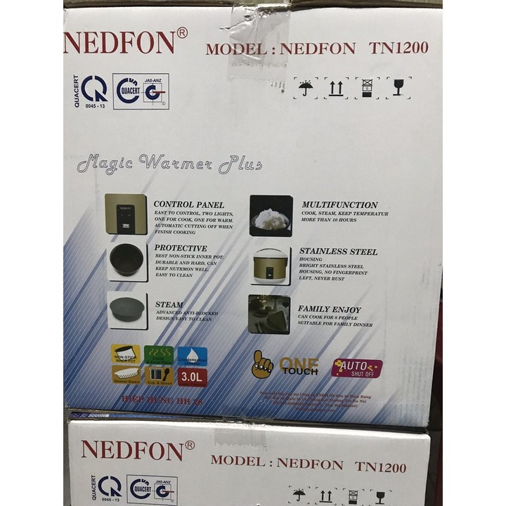 Nồi cơm điện Hiệp Hưng Nedfon TN1200 cỡ lớn, 8 đến 10 người ăn BH 12 tháng