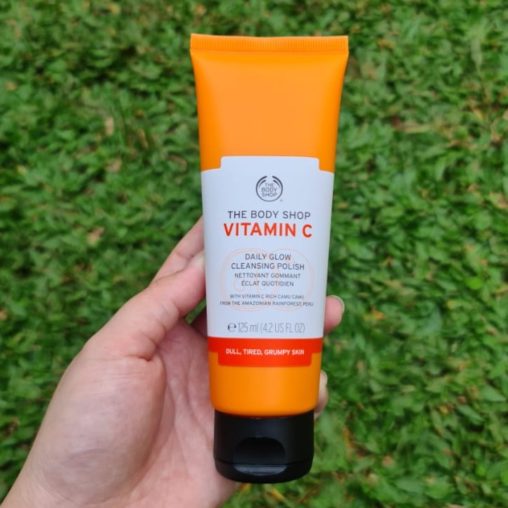 THE BODY SHOP (Hàng Mới Về) Dung Dịch Làm Sạch Cơ Thể Vitamin C 125 ml Tiện Dụng