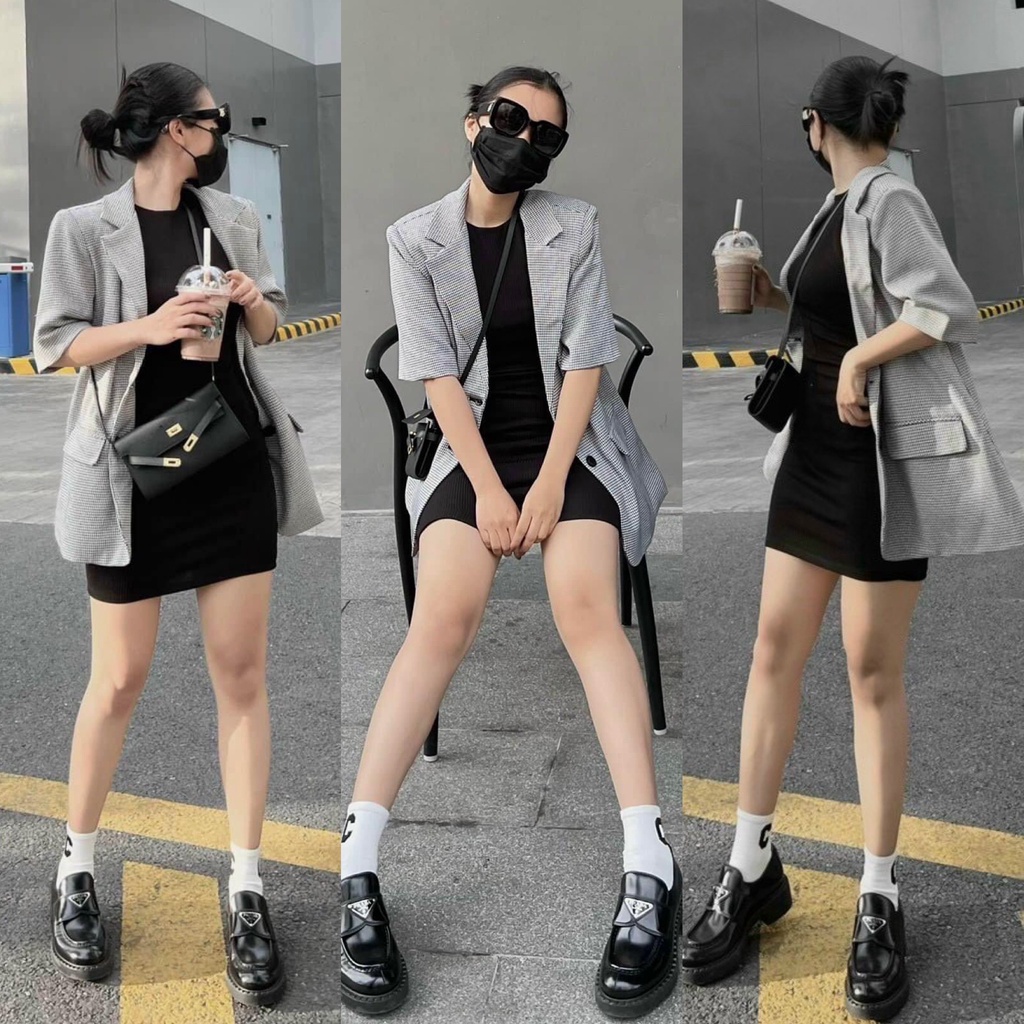 SET ĐẦM BODY KÈM KHOÁC VEST
