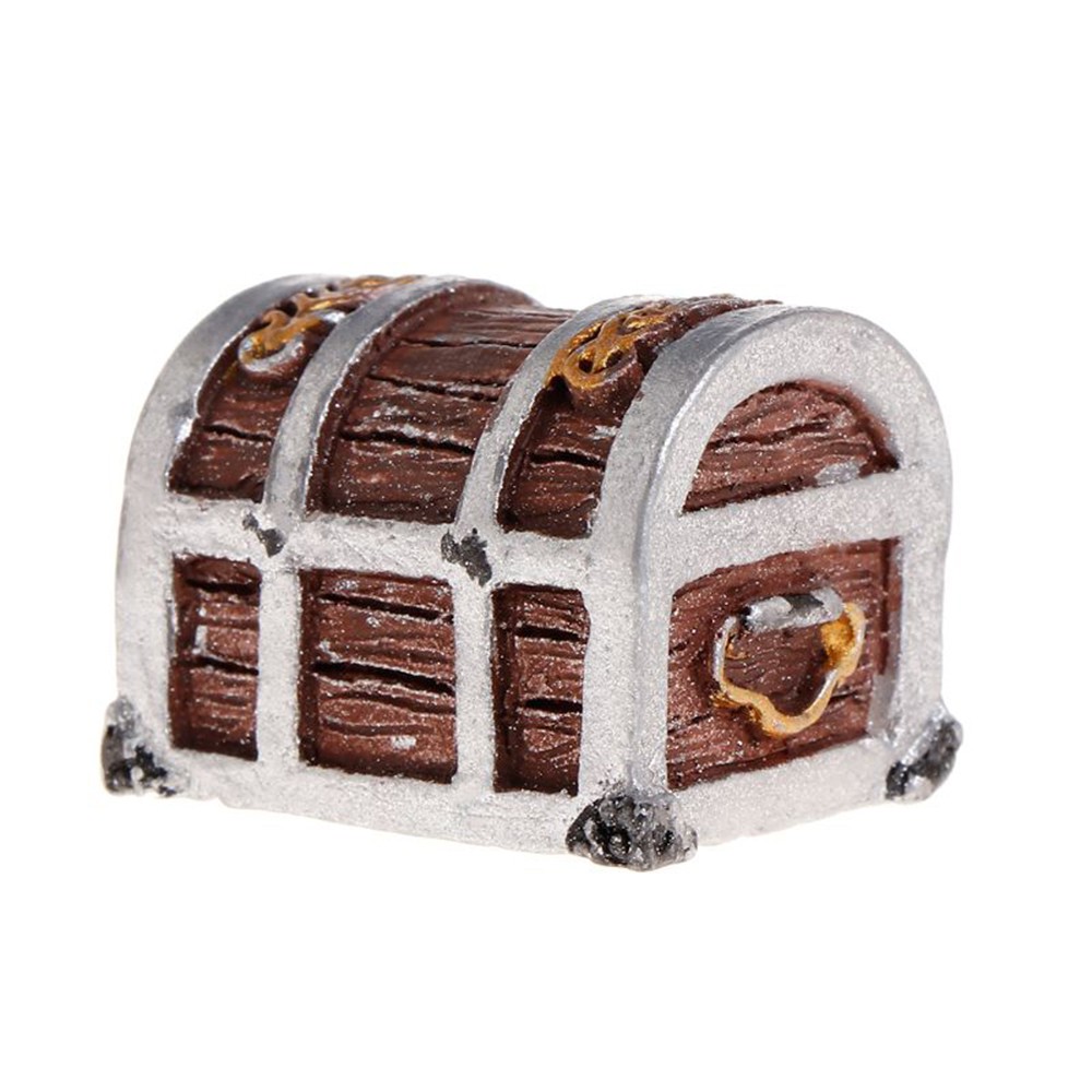 EPOCH Phụ Kiện Trang Trí Bể Cá Hình Rương Kho Báu Thú Vị