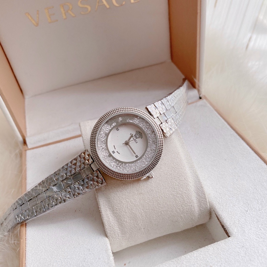 Đồng Hồ VERSACE Nữ , dây thép đúc đặc , mặt kính chống xước , cao cấp , bảo hành 12 tháng