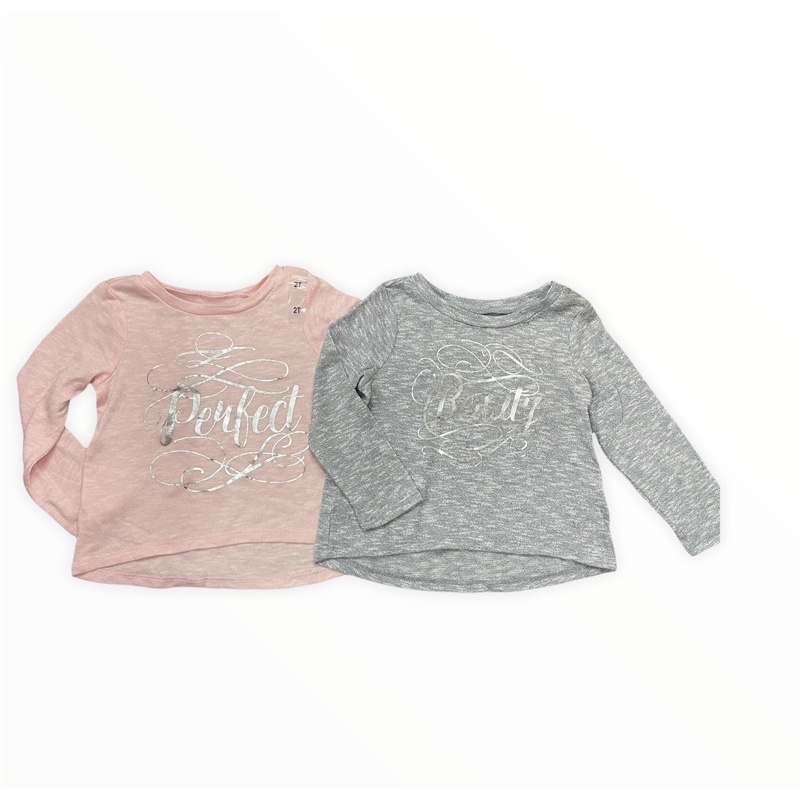 Áo dài tay len thun chất thoát mát cho bé gái ( size 2y)