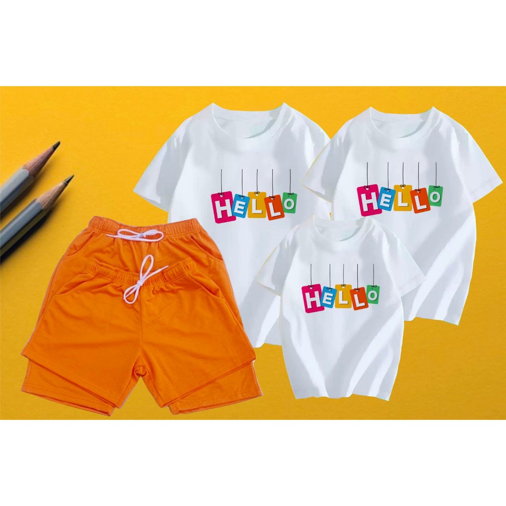 Áo nhóm , Đồ đi biển . Chất liệu thun cotton loại 1 đủ size từ 8 đến 100kg .