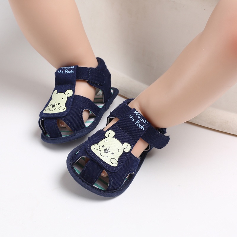 Giày Sandal Thoải Mái Thoáng Khí Thời Trang Mùa Hè Cho Bé 0-18 Tháng