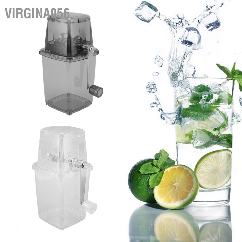 Virgina056 Máy nghiền đá tay quay trong suốt bằng đa chức năng chống gỉ cho nhà bếp