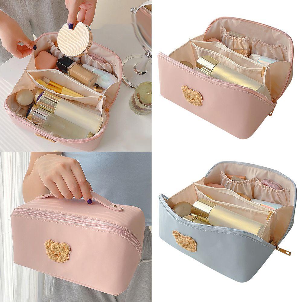 Túi Đựng Mỹ Phẩm Có Khóa Kéo Tiện Dụng Mang Đi Du Lịch