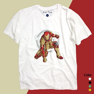 Áo thun cotton iron man hoạt họa