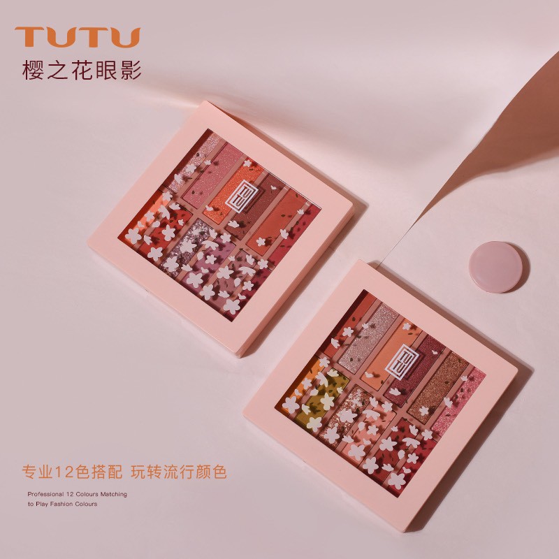 [Rẻ Bất Ngờ] PHẤN MẮT TUTU SAKURA FLOWERS EYESHADOW – TU5284