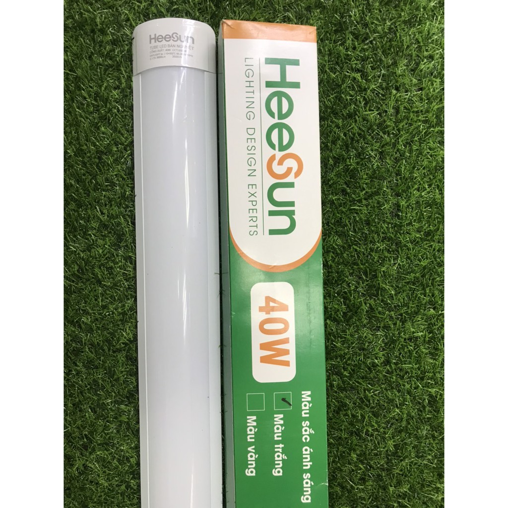 Đèn bán nguyệt LED 40W 1,2 m siêu sáng Heesun VN ánh sáng Trắng