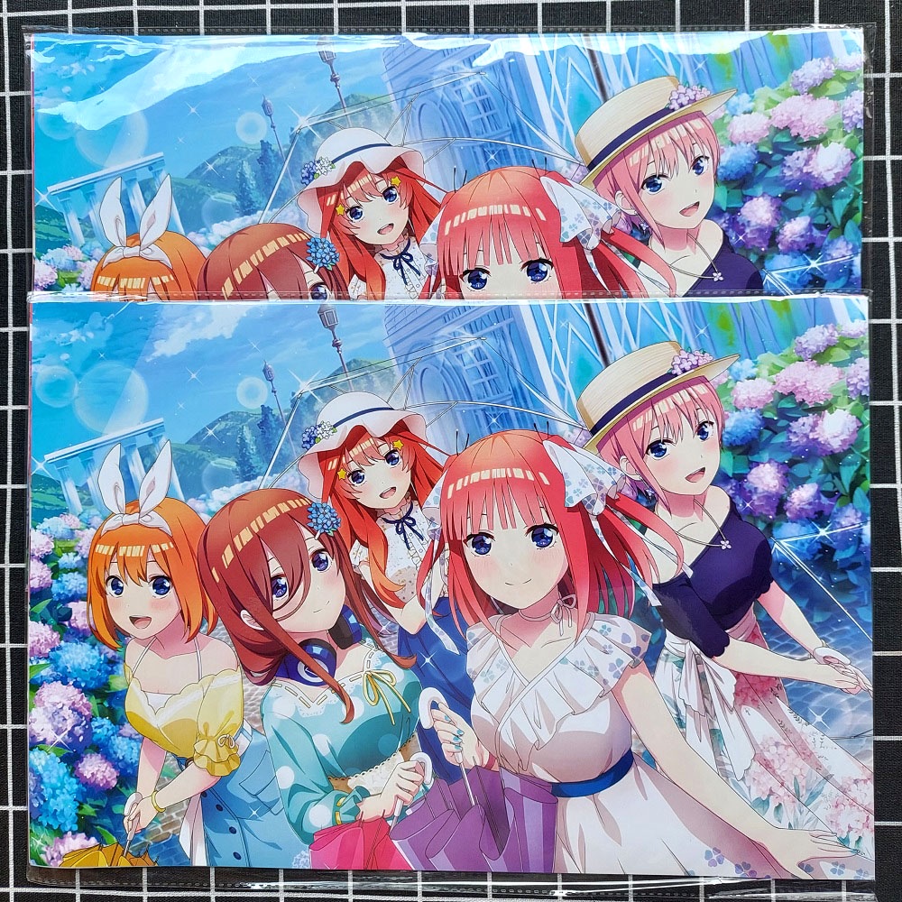 Poster Anime Gotoubun no Hanayome (8 Tờ)