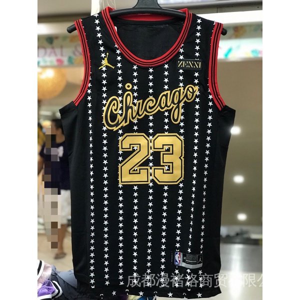 Áo jersey thể thao bóng rổ NBA Chicago Bulls dành cho nam YF1