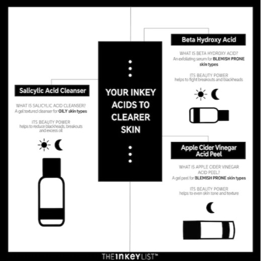[TOP 1 SHOPEE] Dấm táo sáng da, mờ thâm The Inkey List Apple Cider Vinegar Acid Peel 30ml (Bill Anh)