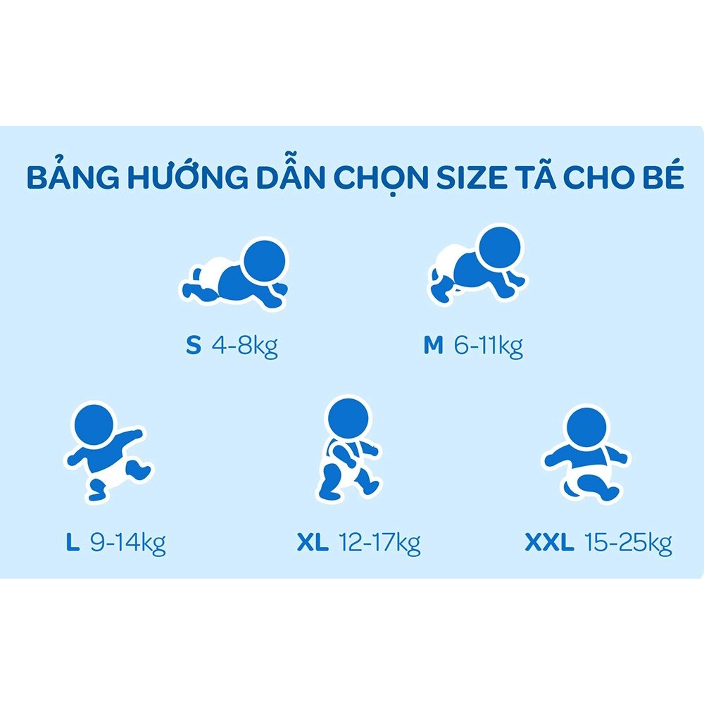 [Cộng Miếng] Tã quần Huggies M74/L68/XL62/XXL56