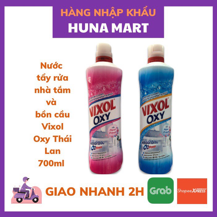 Nước tẩy toilet Vixol Oxy Thái Lan 700ml