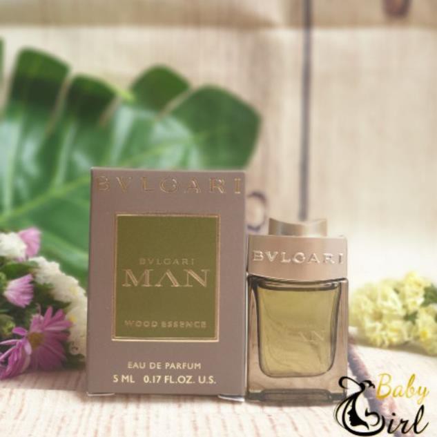 Nước Hoa Mini Nam BVLGARI MAN Wood Essence EDP