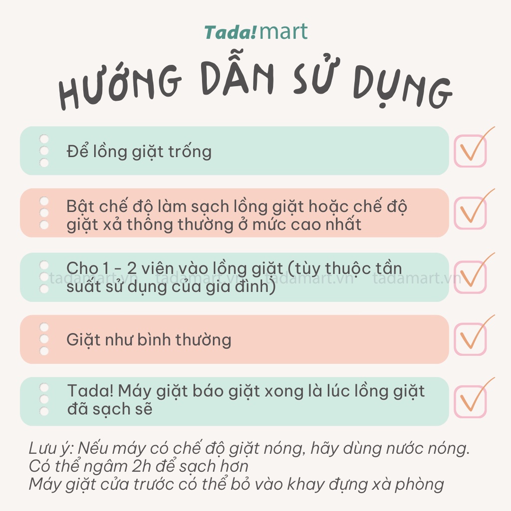 [TÁCH LẺ/COMBO] Viên Tẩy Lồng Giặt Đức Denkmit Sạch Và Tiện Lợi Bì 60 Viên Chuẩn Auth