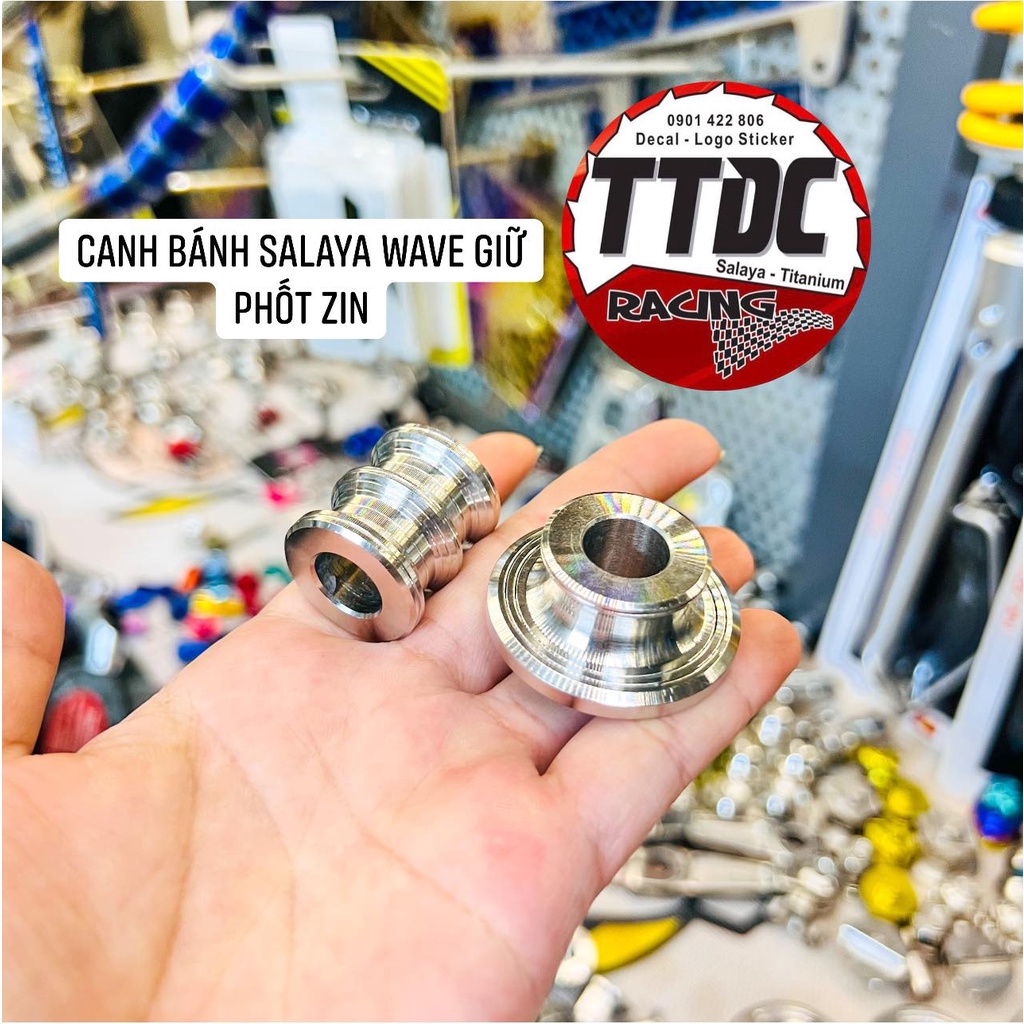 Canh bánh Salaya Wave giữ phốt zin trước sau ✌