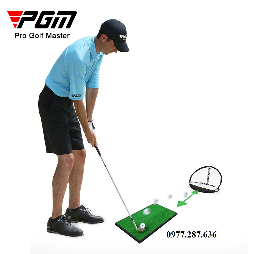 Thảm tập đánh golf swing tại nhà mini ngoài trời di động shop GOLF PRO TT014