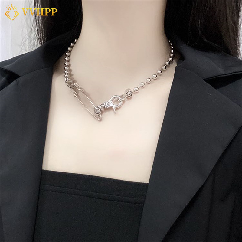 vòng cổ Mặt Tròn Phong Cách Hàn Quốc Thời Trang