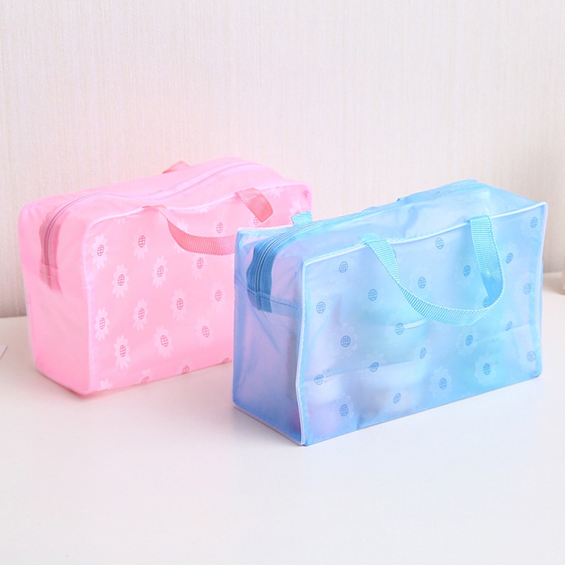 Túi Nhựa Đựng Mỹ Phẩm - Bao ĐỰNG ĐỒ ƯỚT - Đựng Bàn Chải Và Kem Đánh Răng Du Lịch