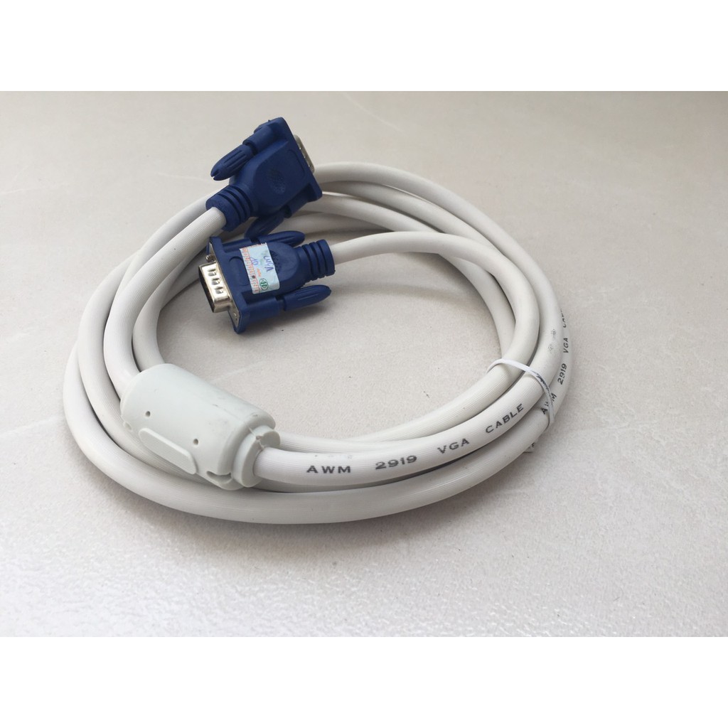 Cáp VGA 3m KingMaster VMS3 FullHD sắc nét - Hàng chính hãng